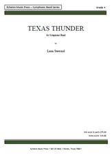 Texas Thunder Concert Band sheet music cover